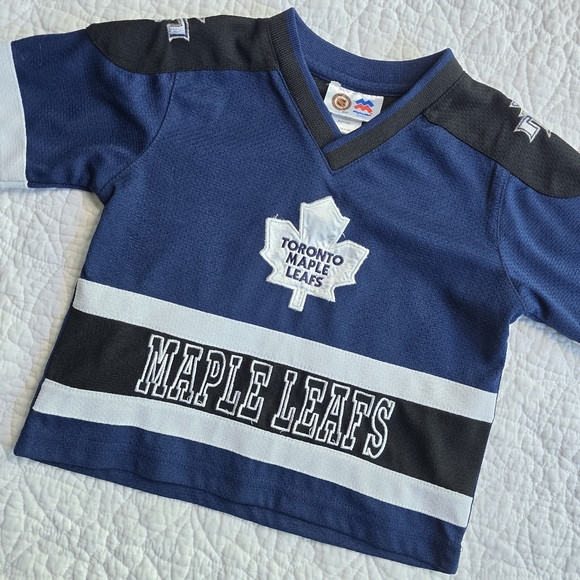 Vintage Toronto Maple Leafs NHL Toddler Jersey Mighty Mac 2T - Picture 2 of 7